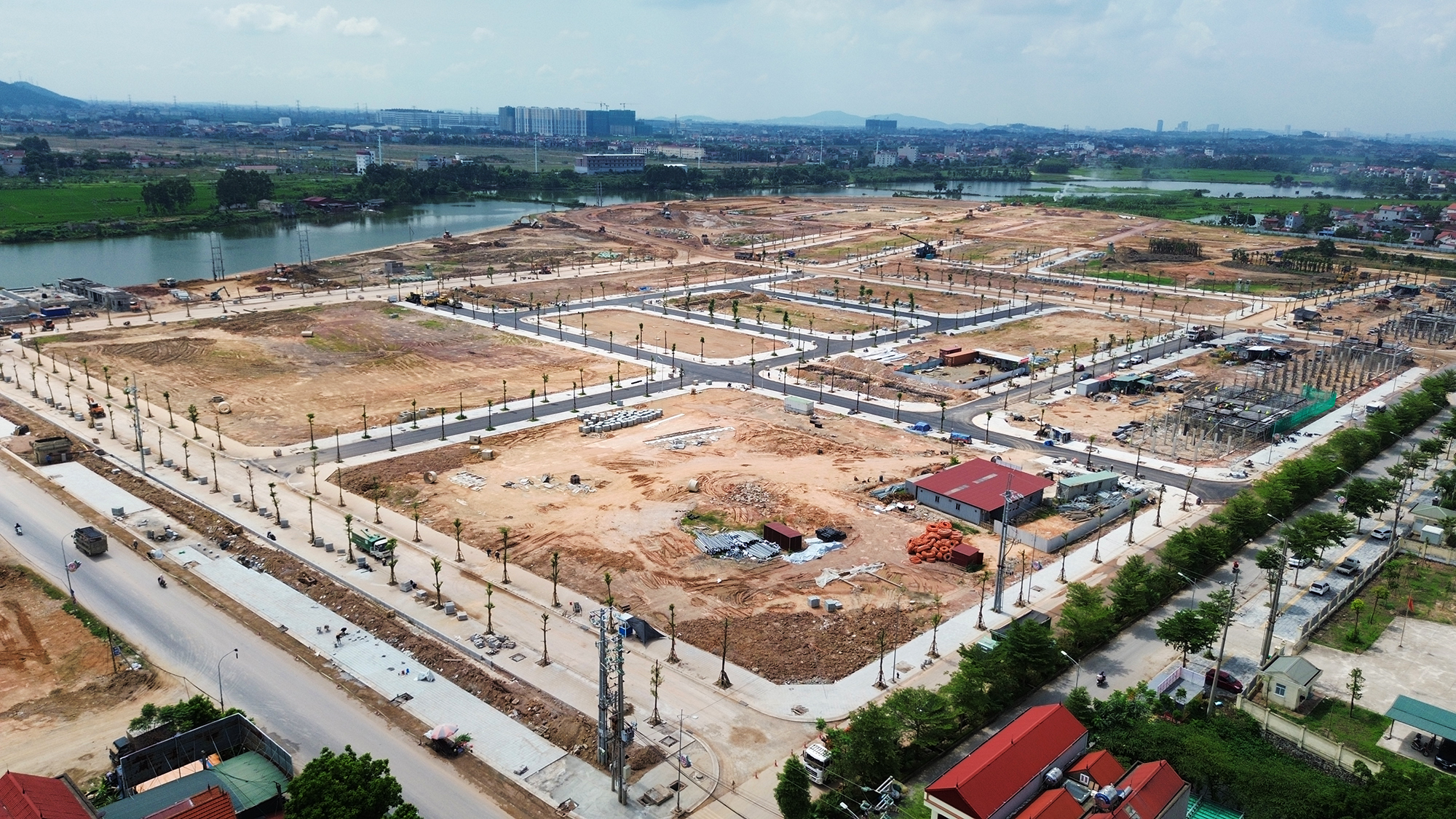 Cập nhật tiến độ thi công của Dự án Khu đô thị mới thị trấn Bích Động – Việt Yên tháng 9/2025